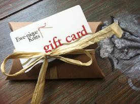 The Perfect gift - A Ewe-nique Knits Gift Card