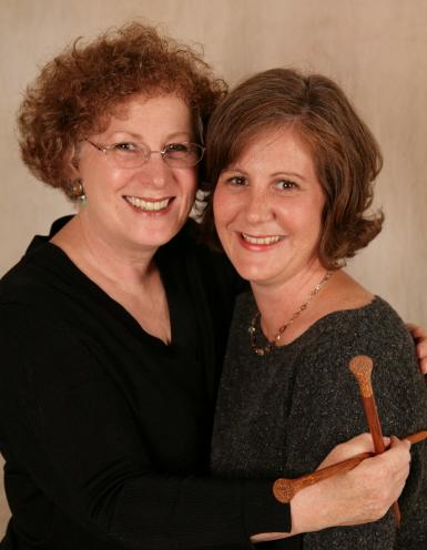 Marilyn Grazioli and Amy Goller - owners of Ewe-nique Knits in Royal Oak, MI